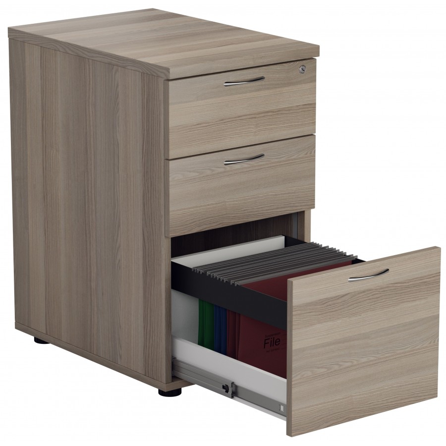 Olton Desk High Pedestal-  600 or 800mm Deep